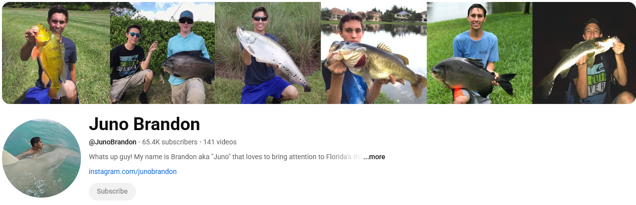 JunoBrandon Youtube Banner