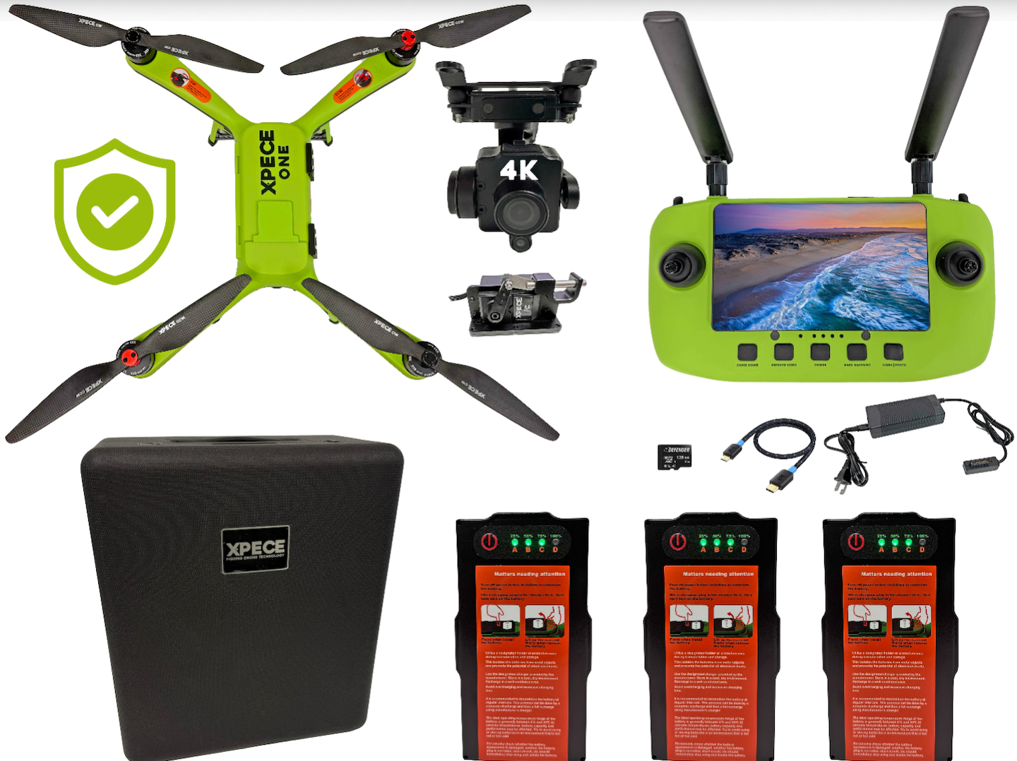 Xpece ONE Fishing Drone Fly More Bundle