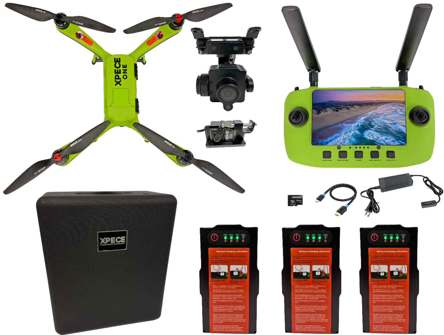 Xpece ONE Fishing Drone Fly More Bundle