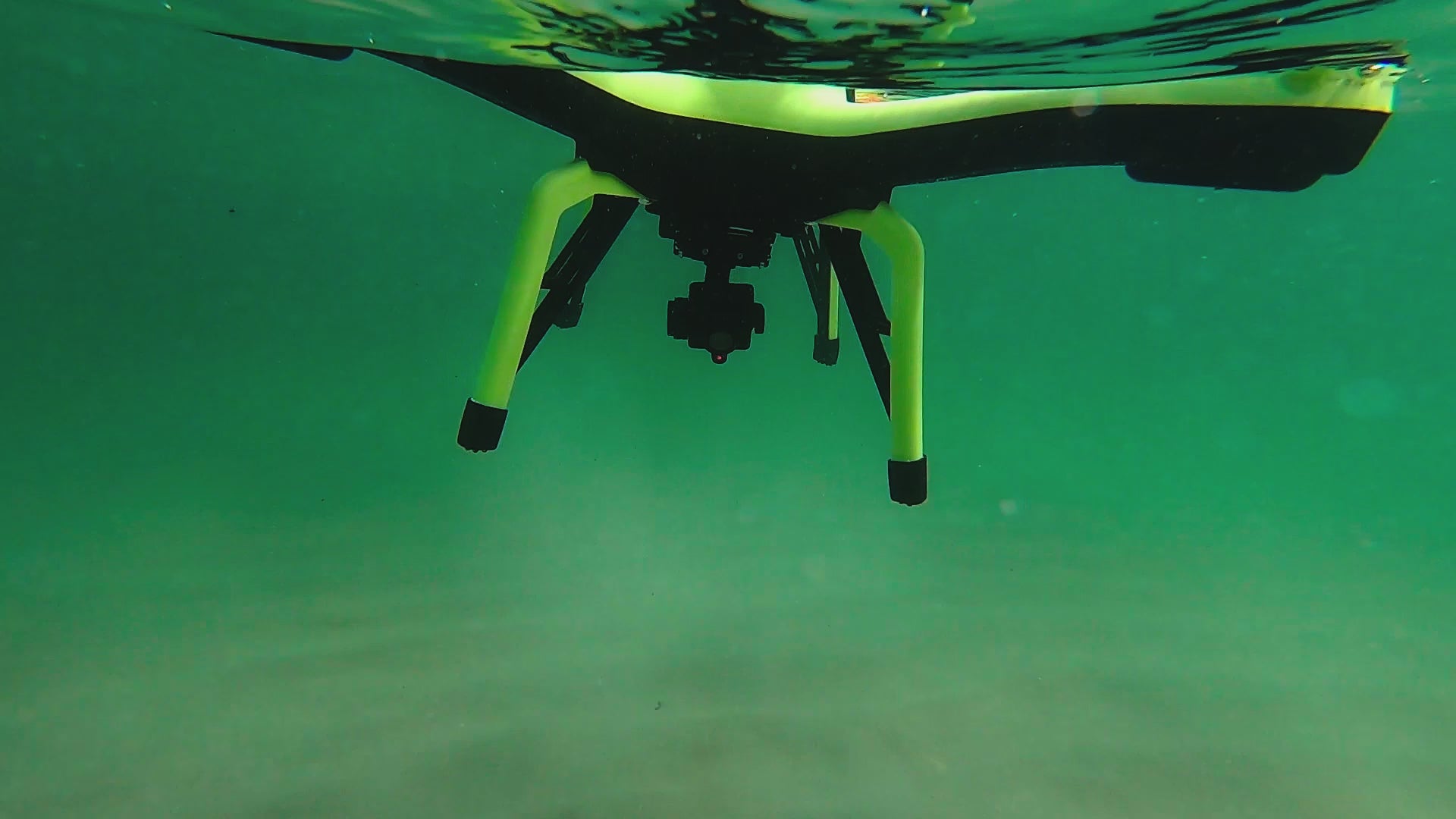 Load video: Fishing Drone underwater video