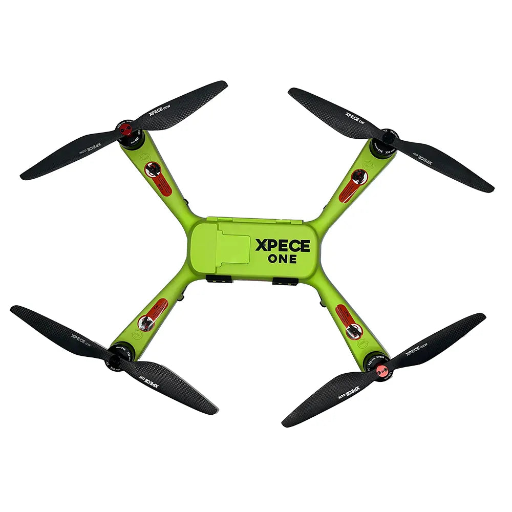 Top view of Xpece ONE fishing drone
