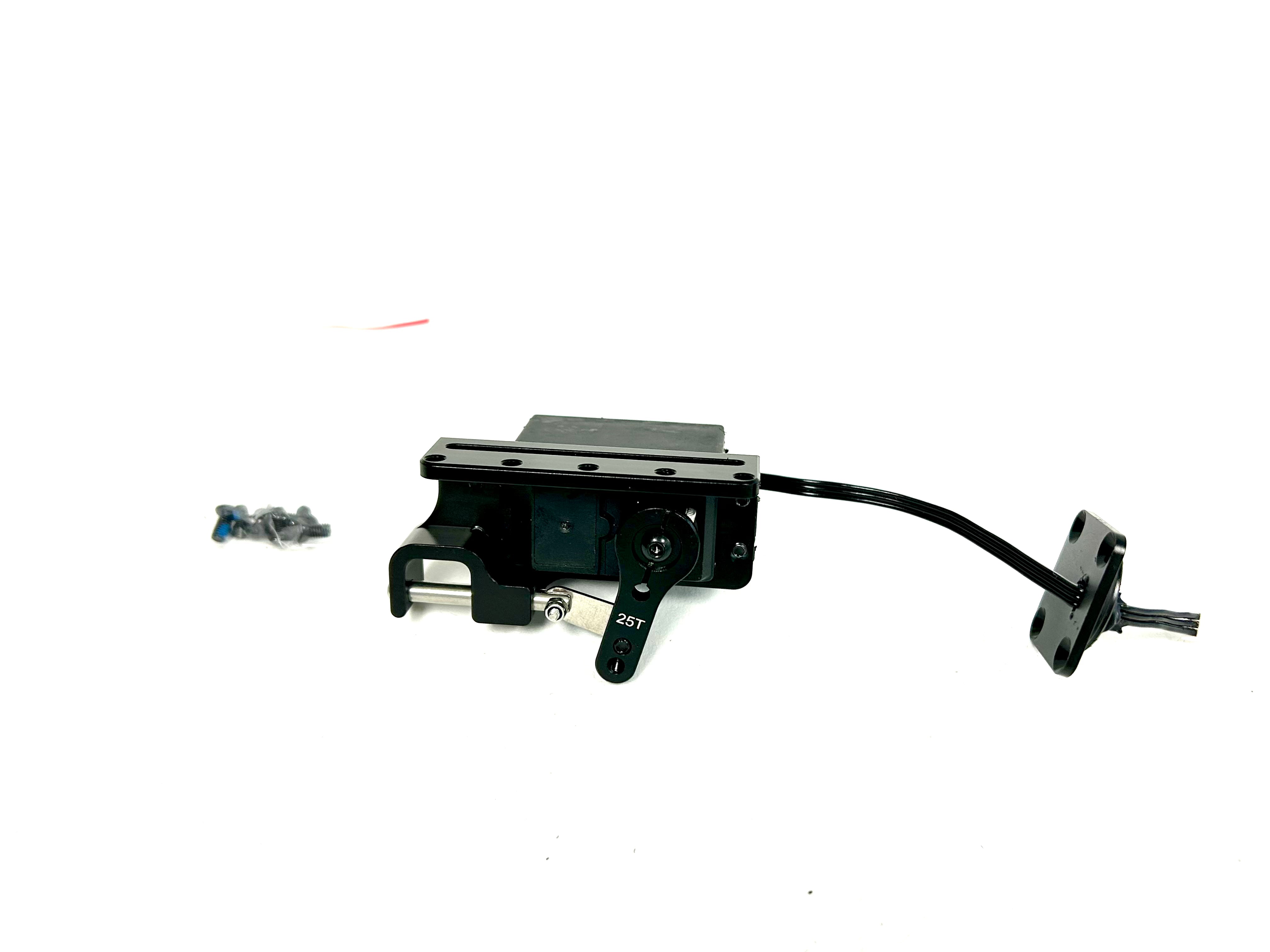 XPECE ONE drone payload release servo module bait drop mechanism with mounting bracket and screws