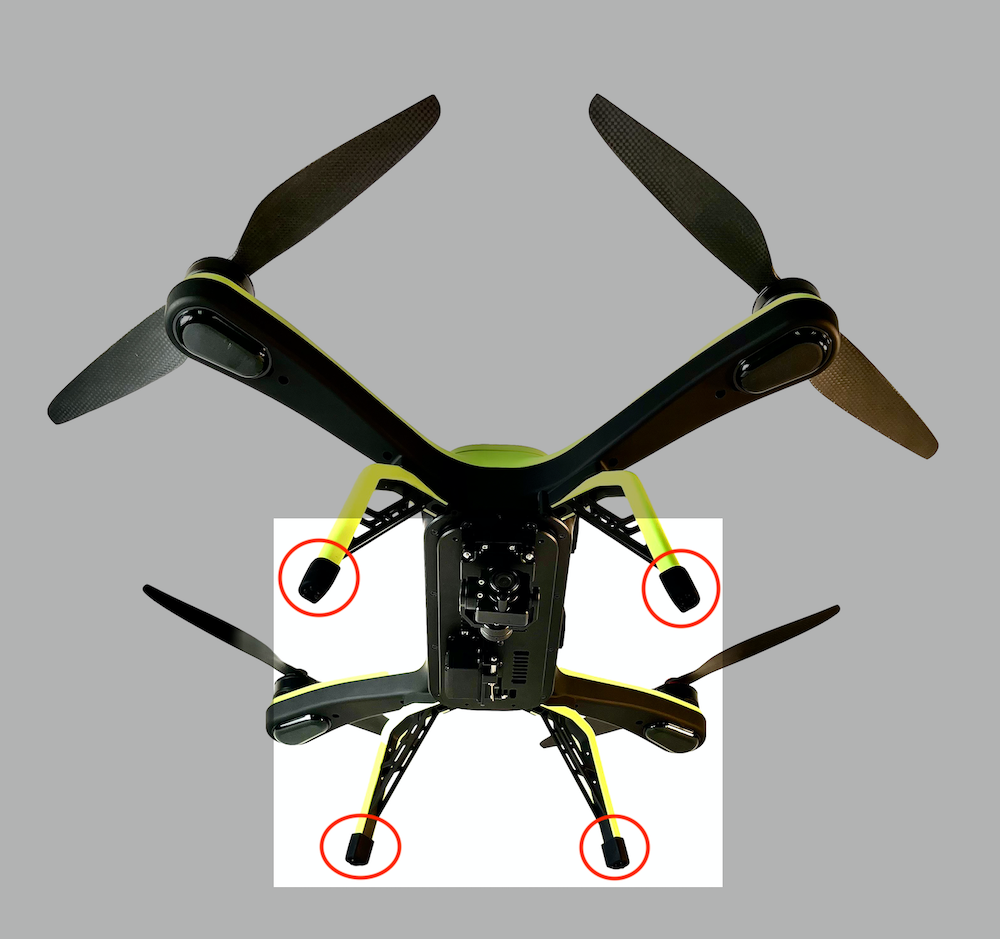 Rubber Feet for XPECE ONE drone
