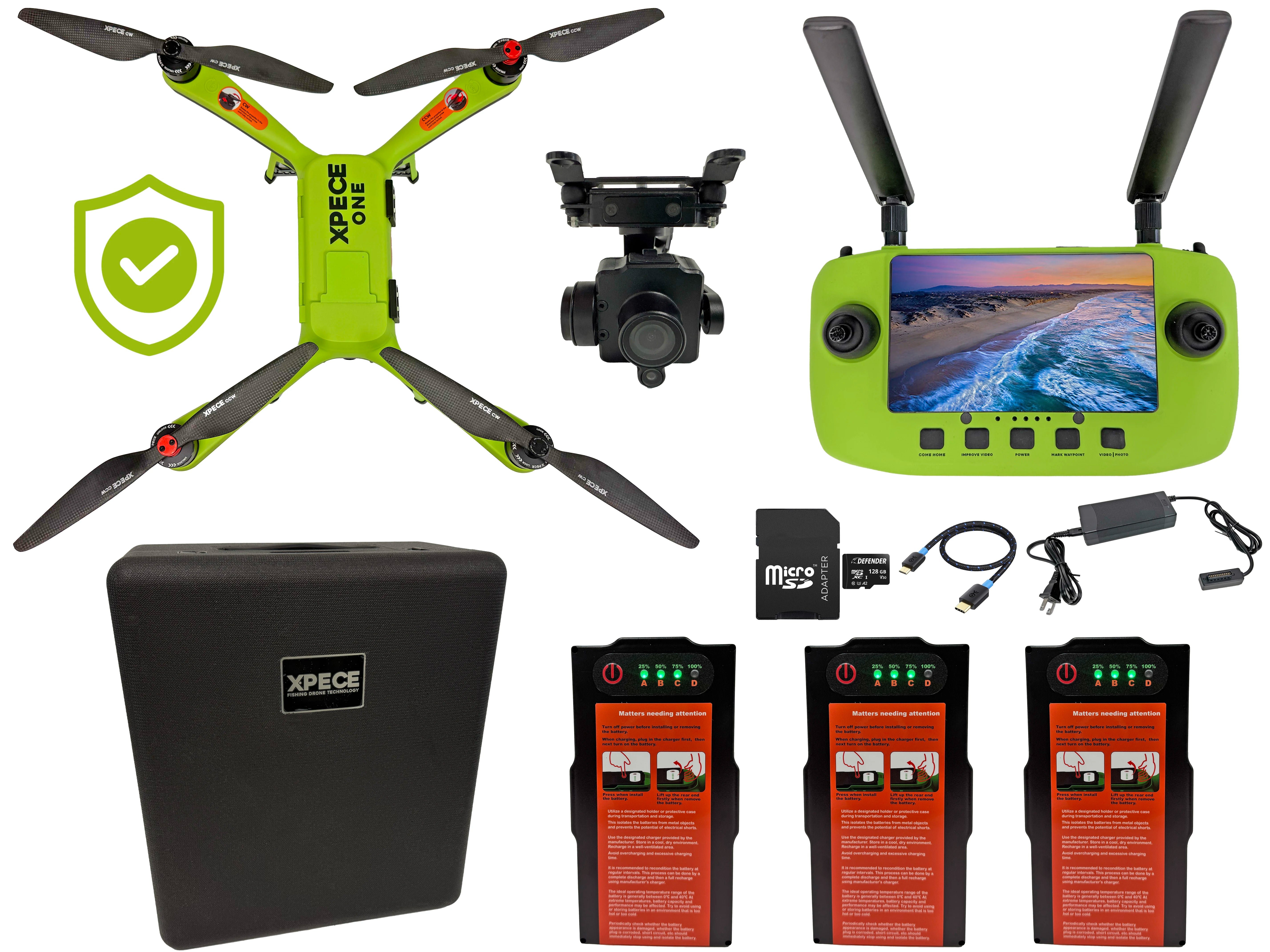 Xpece ONE Fishing Drone Fly More Bundle