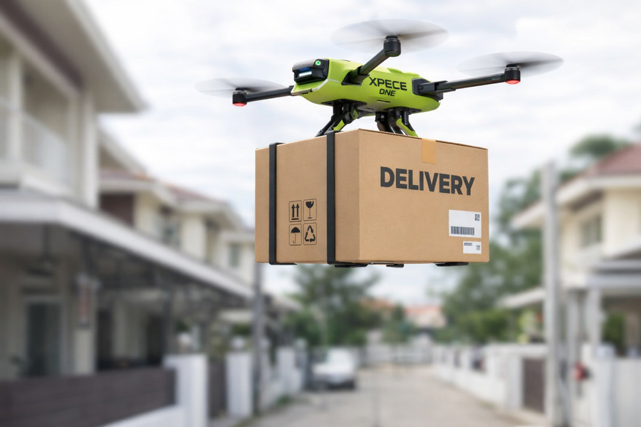 Xpece ONE drone in action