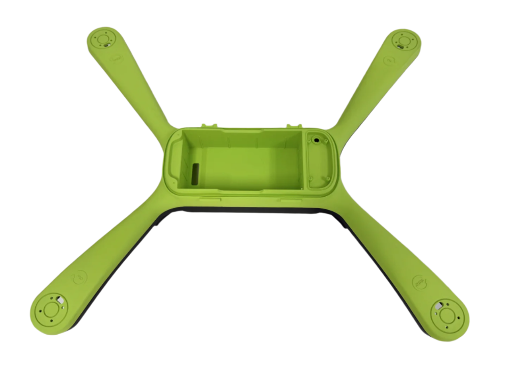 XPECE ONE replacement body shell top and bottom plastic shells green