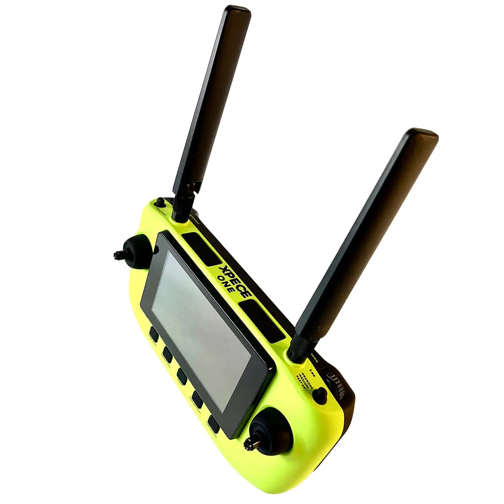 Xpece ONE fishing drone controller with built-in screen and antennas